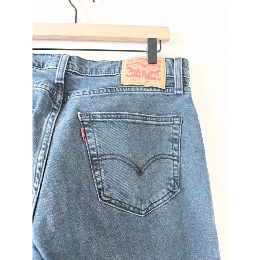 Levi’s 511 Classic Straight Jeans in Medium Wash Size 34x30